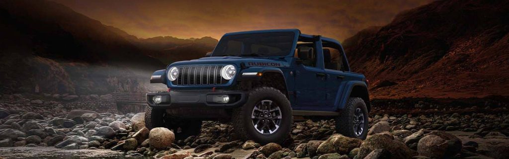 2026 Blue Jeep Wrangler Rubicon 