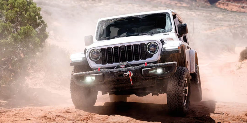 Jeep car on mountians