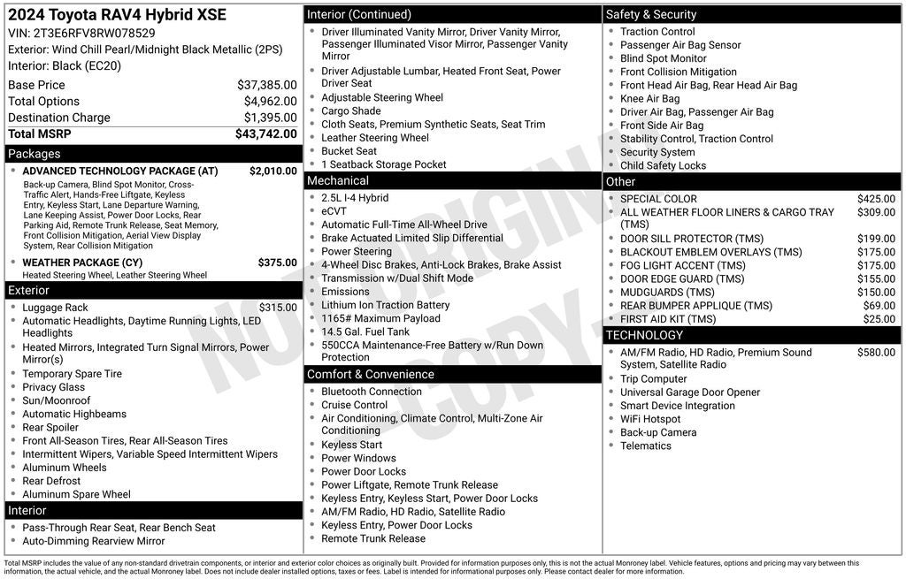 2024 Toyota RAV4 HYBRID XSE