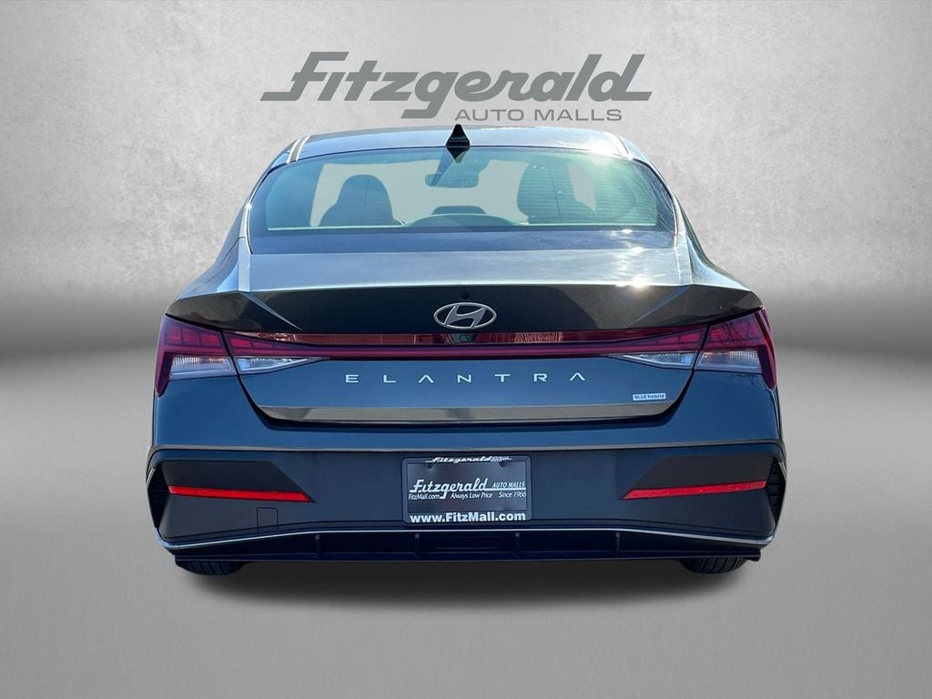 2024 Hyundai Elantra Hybrid Blue
