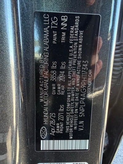 2023 Hyundai Elantra Limited