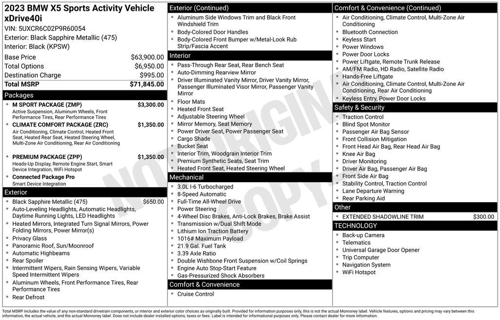 2023 BMW X5 xDrive40i