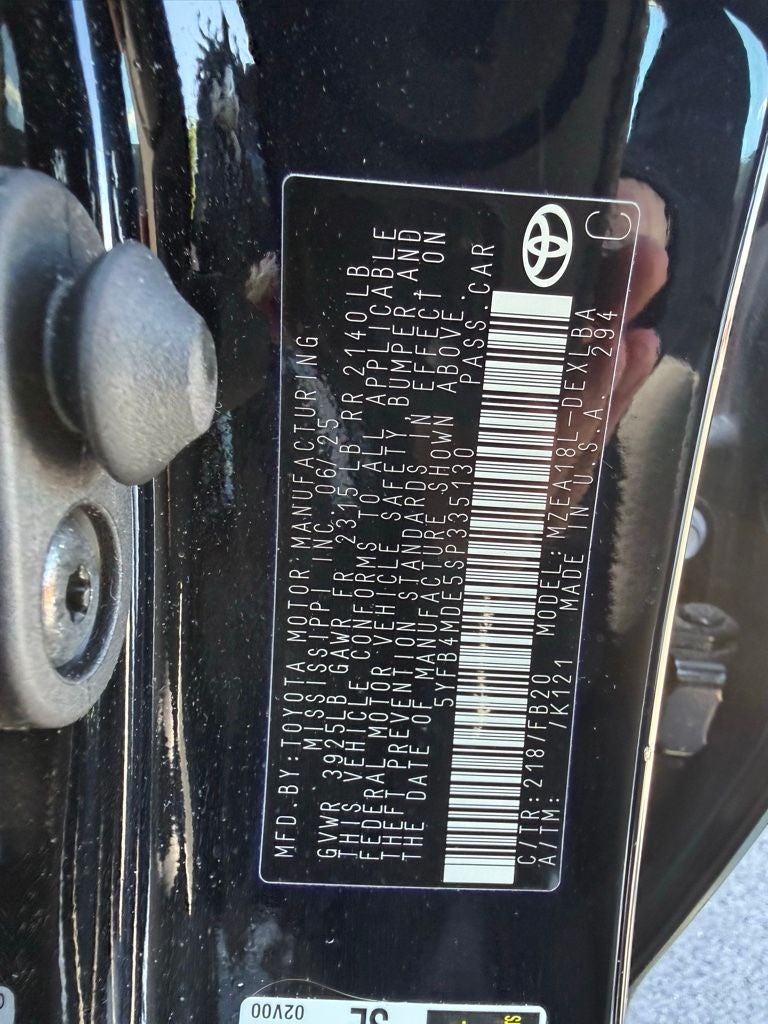 2025 Toyota Corolla LE