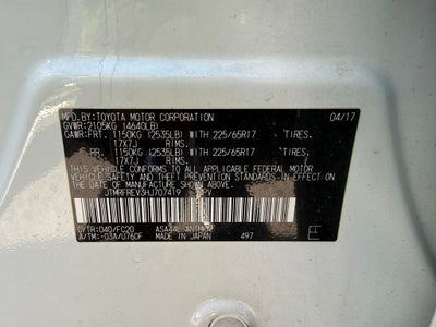 2017 Toyota RAV4 XLE