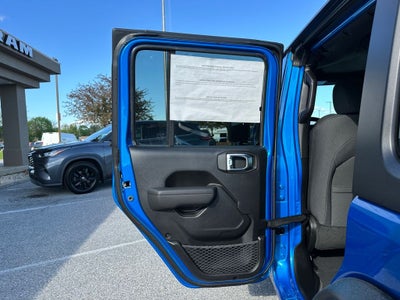 2026 Jeep Wrangler WRANGLER 4-DOOR SPORT S