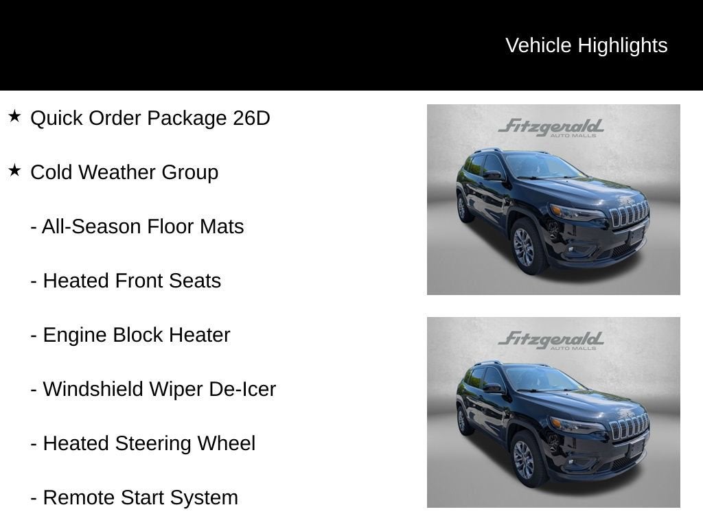 2019 Jeep Cherokee Latitude Plus