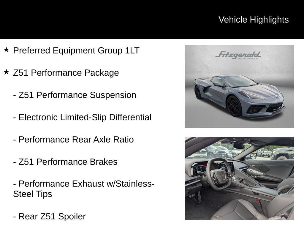 2025 Chevrolet Corvette Stingray 1LT