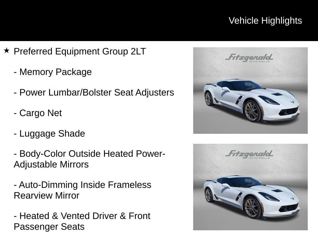 2019 Chevrolet Corvette Grand Sport Grand Sport 2LT