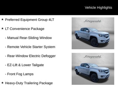 2018 Chevrolet Colorado 4WD LT