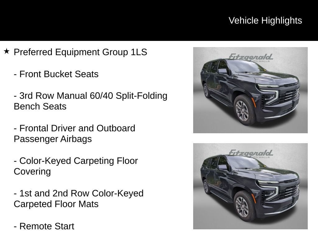 2025 Chevrolet Tahoe LS