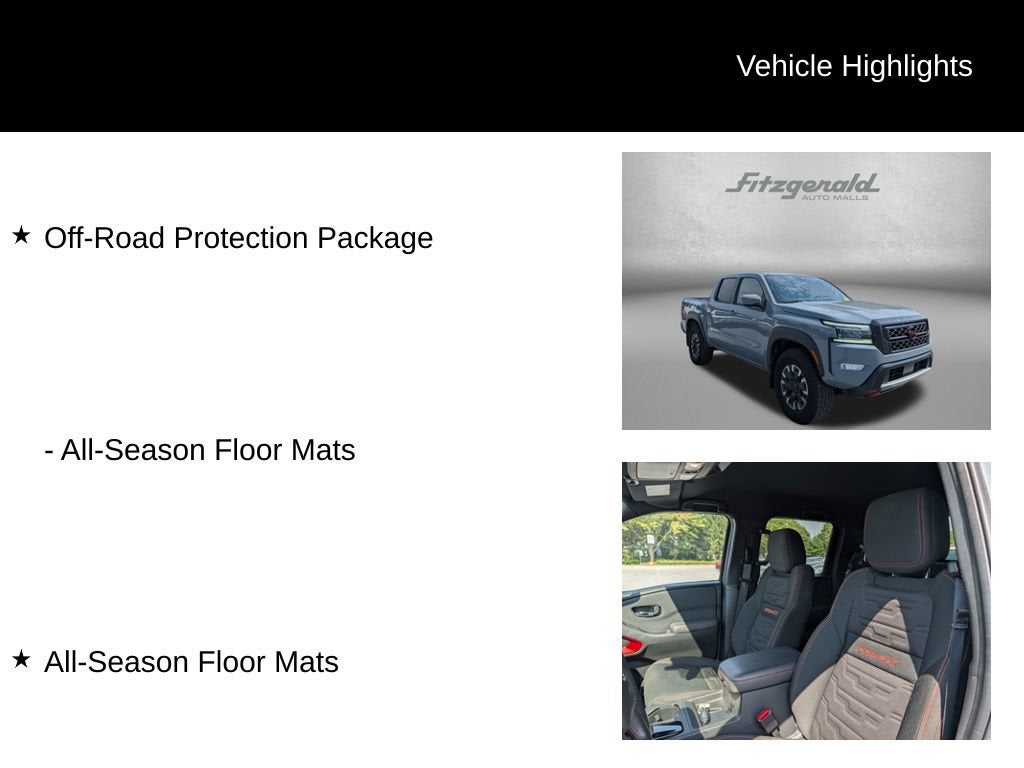 2024 Nissan Frontier PRO-4X