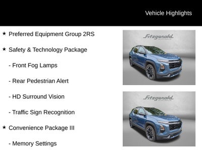2025 Chevrolet Equinox RS