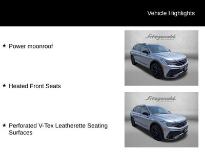 2024 Volkswagen Tiguan SE R-Line Black