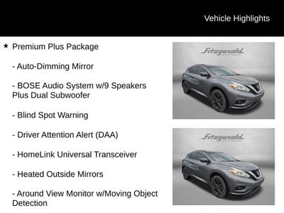 2017 Nissan Murano SV