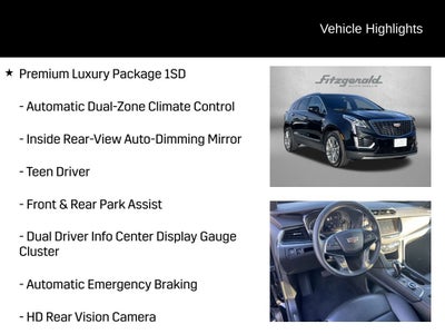 2025 Cadillac XT5 Premium Luxury