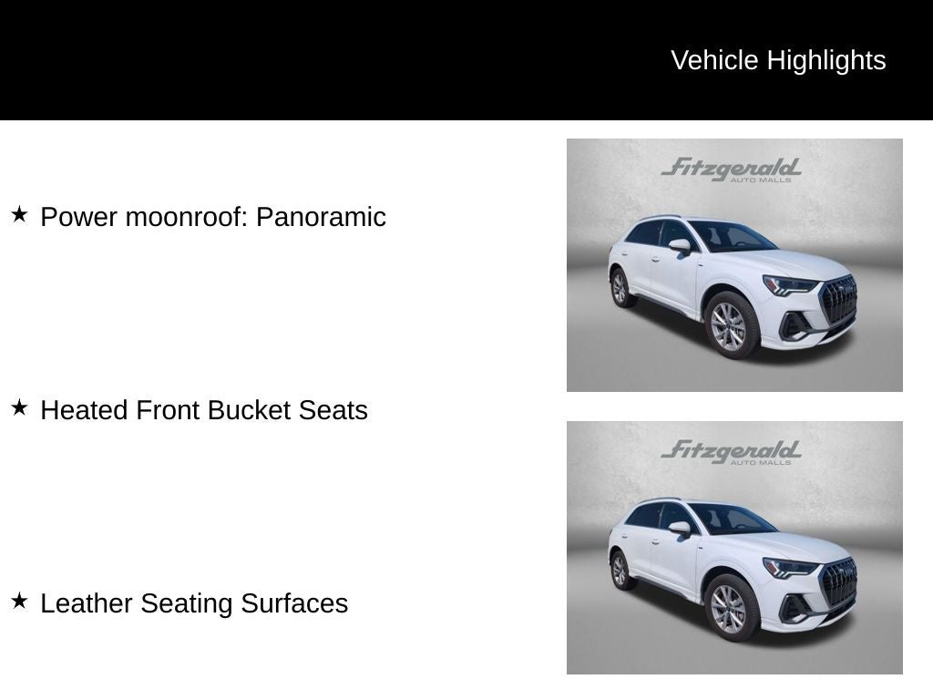 2025 Audi Q3 S line Premium