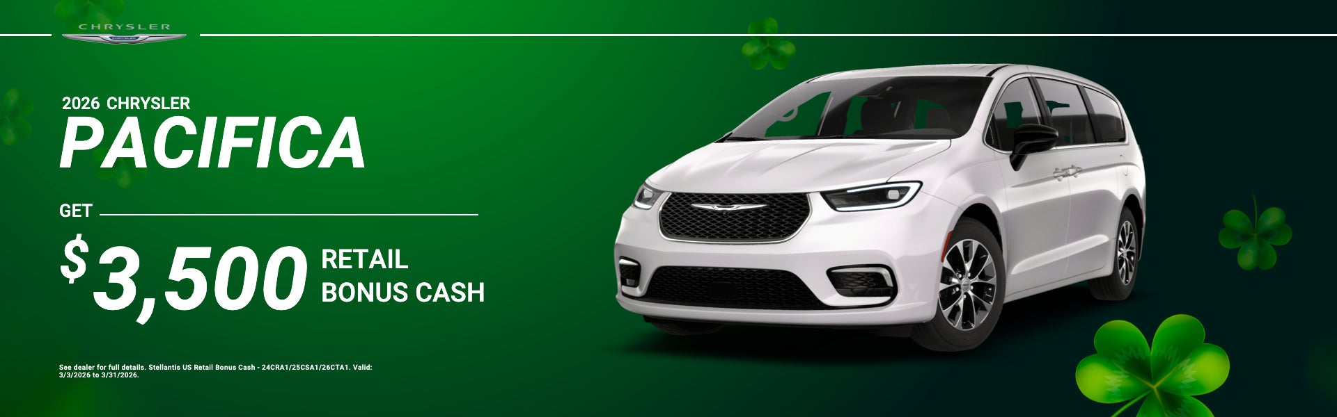 2026 Chrysler Pacifica