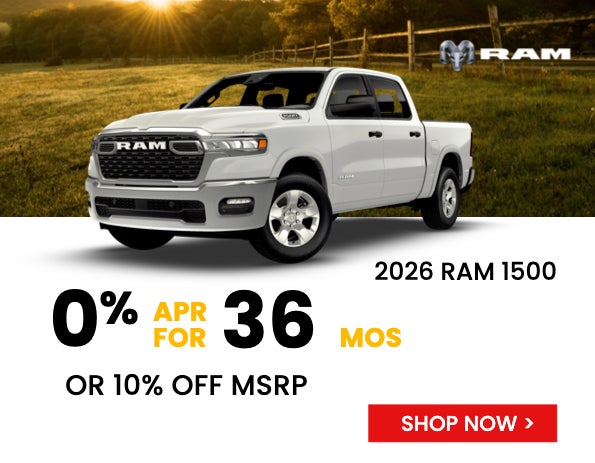 2026 RAM 1500 apr offer